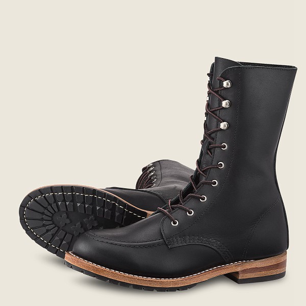 Botas Red Wing Heritage Mujer Negros - Gracie - Tall Boundary Cuero - 846-QIOGAD